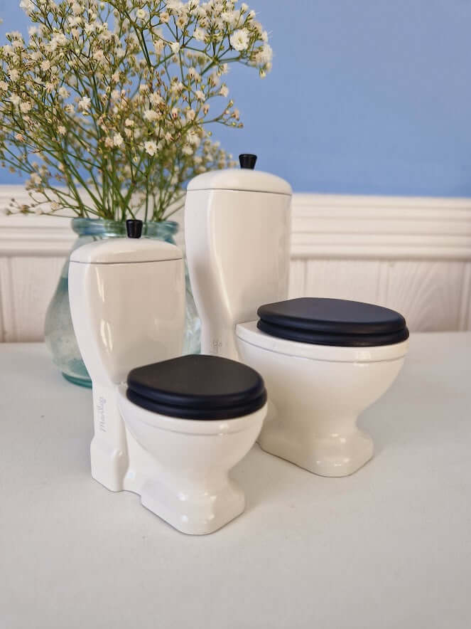 Maileg, Miniature Toilet (Teddy & Rabbit) - Image 3