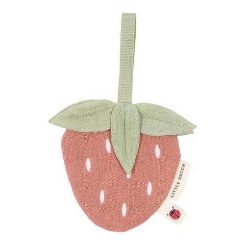 Little Dutch, Pacifier Cloth Muslin - Strawberry - Image 5