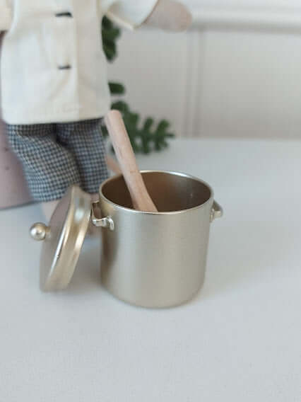 Maileg, Chef Mouse w. Soup Pot and Spoon - Image 6