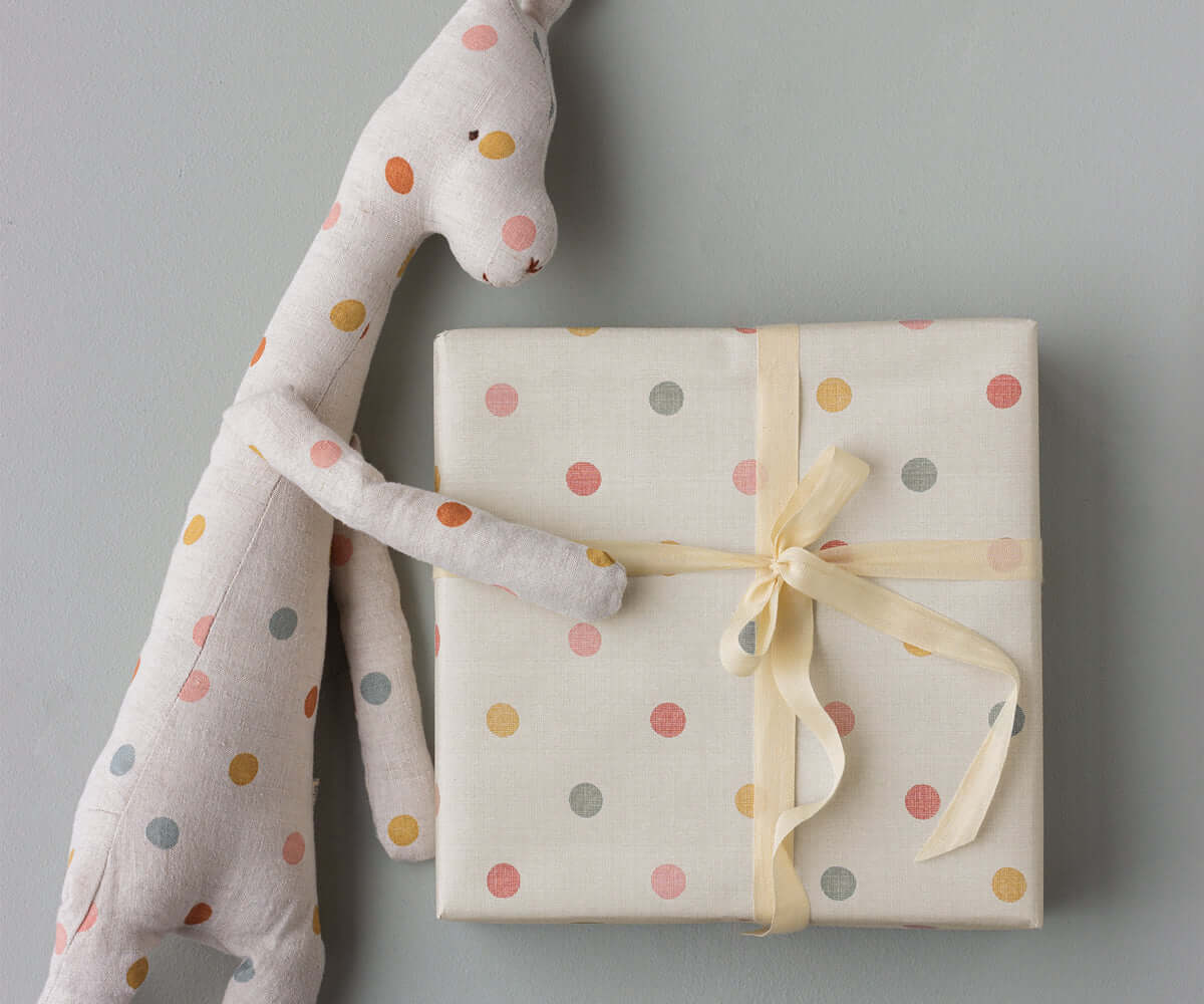 Maileg, Gift Wrap, Multi Dots - 10 m - Image 3