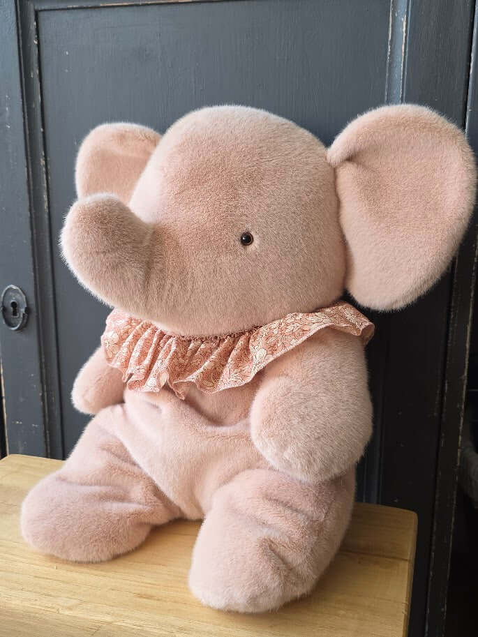 Maileg, Elephant Plush, Big - Powder - Image 4