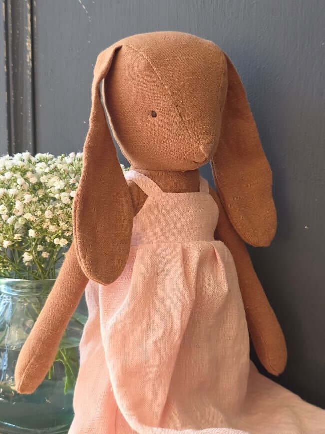 Maileg, Bunny, Size 3 - Chocolate Brown - Dress and Shoes - Image 4