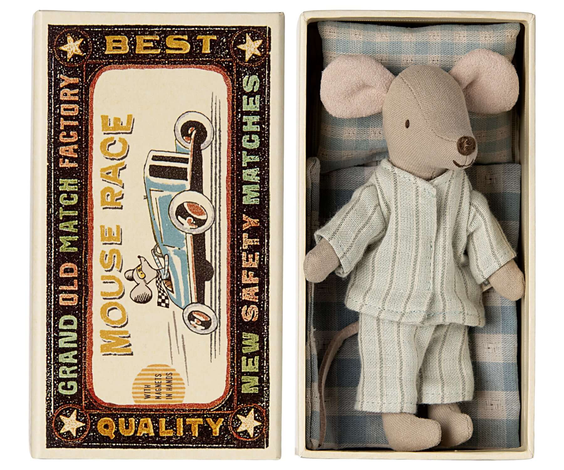 Maileg, Big Brother Mouse in Matchbox - Image 10