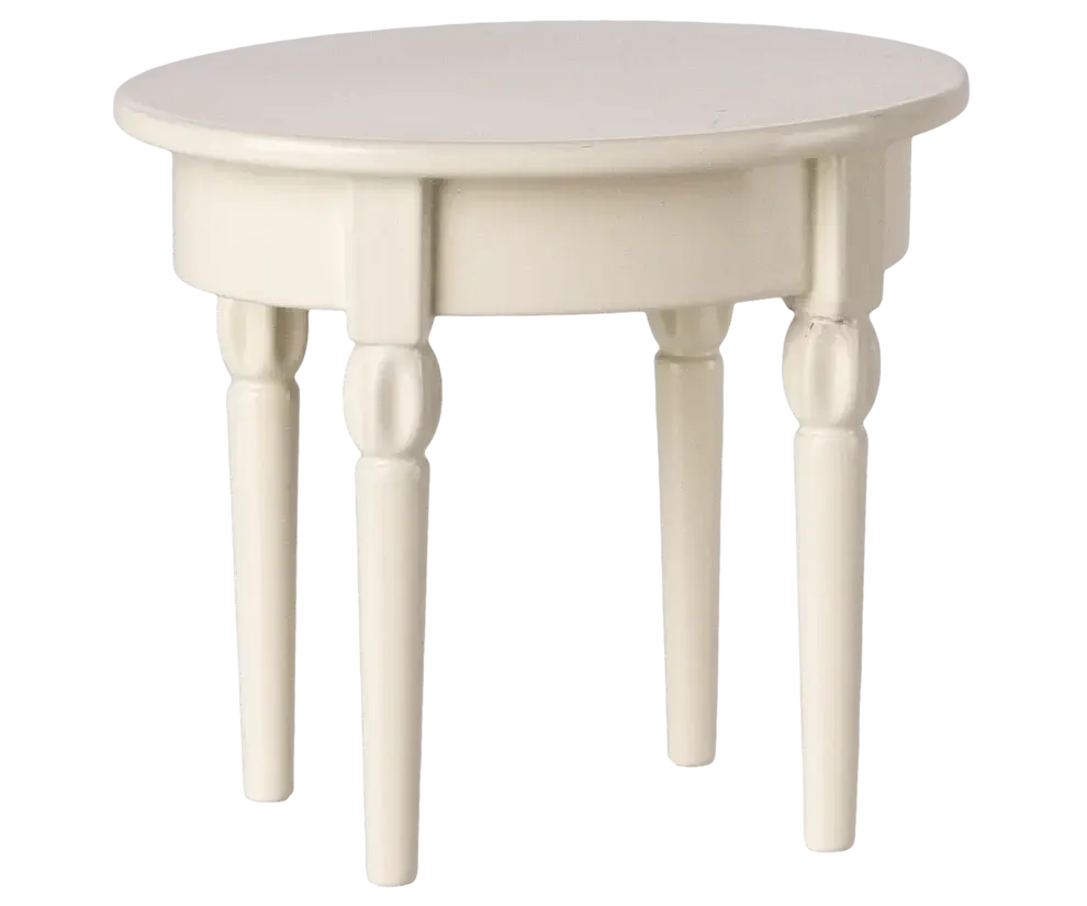 Maileg, Vintage Side Table, Mouse - Off White - Image 4
