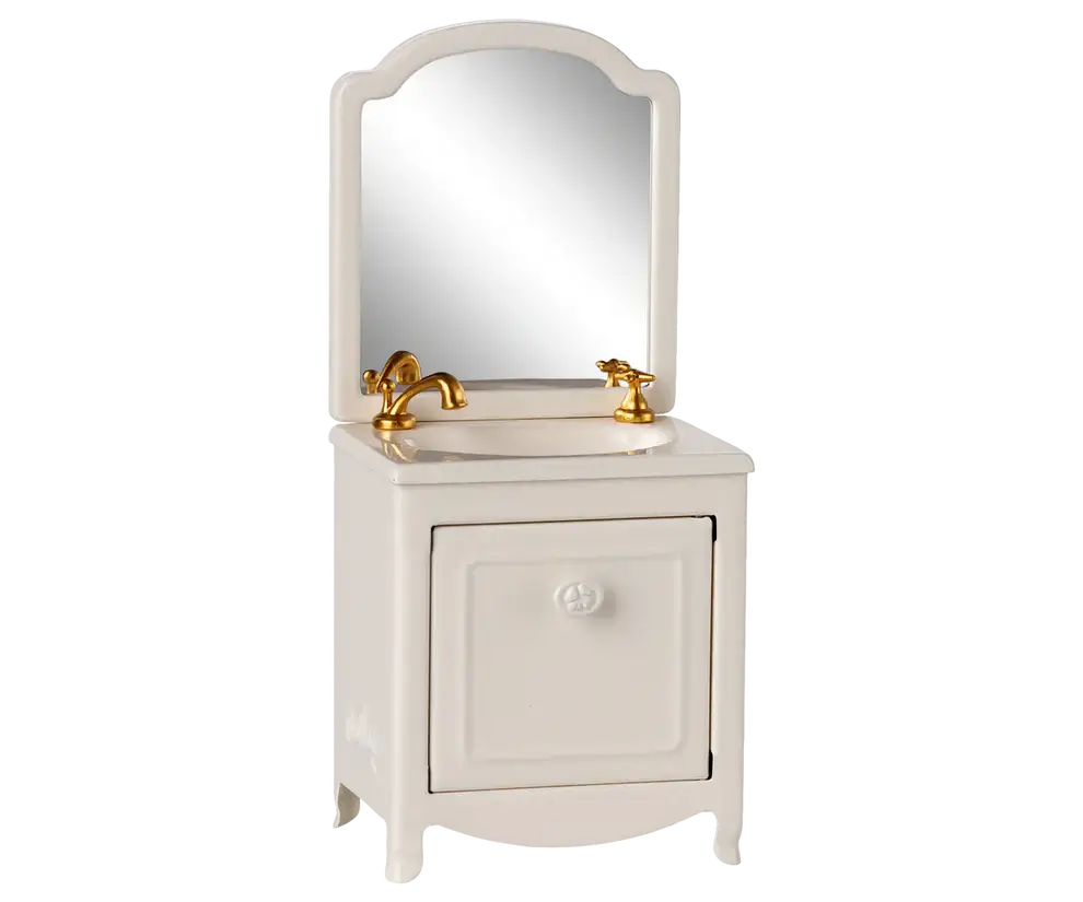 Maileg, Sink Dresser, Mouse - Off White - Image 9