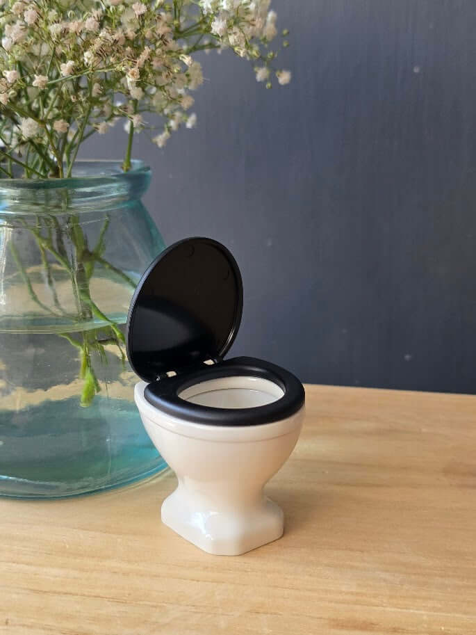 Maileg, WC, Mouse - Off White - Image 2