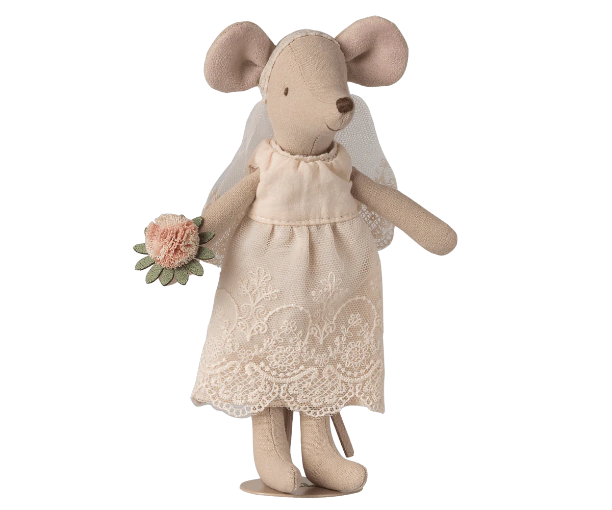 PRE-ORDER Maileg, Wedding Dress, Mum Mouse **Due June** - Image 2
